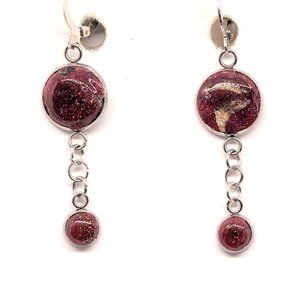 Circle Dot Earrings